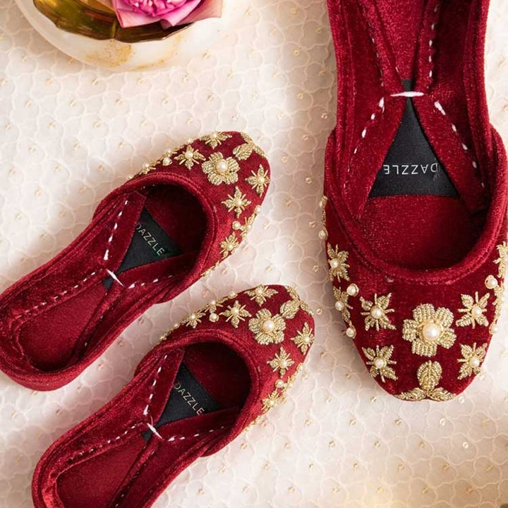 Camila (Kids-Maroon)