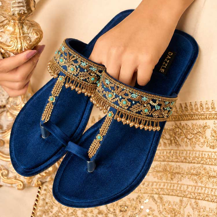 Manjhli (Navy Blue)