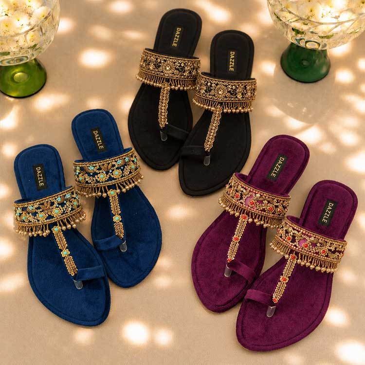 Manjhli (Navy Blue)