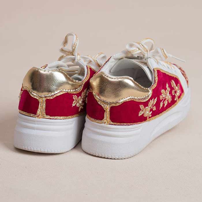 Festive Bridal Sneakers dazzle-by-sarah