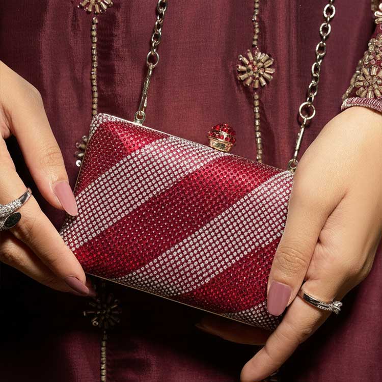 Fusion (Maroon) - Dazzle by Sarah