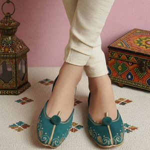 Husnaaz (Teal Blue)