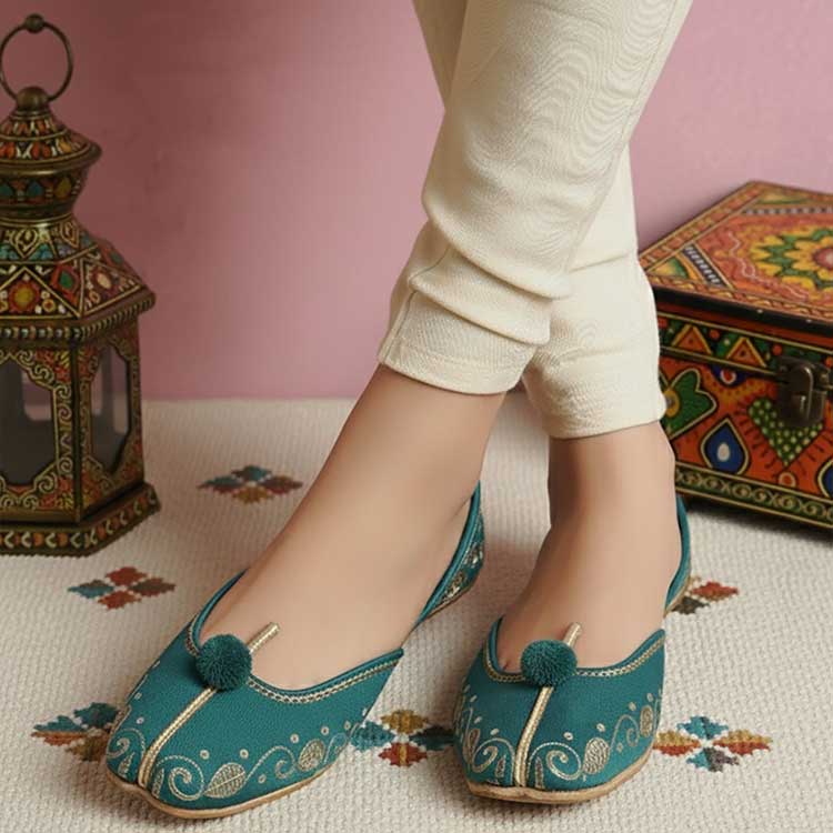 Husnaaz (Teal Blue) - Dazzle by Sarah
