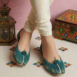 Husnaaz (Teal Blue)