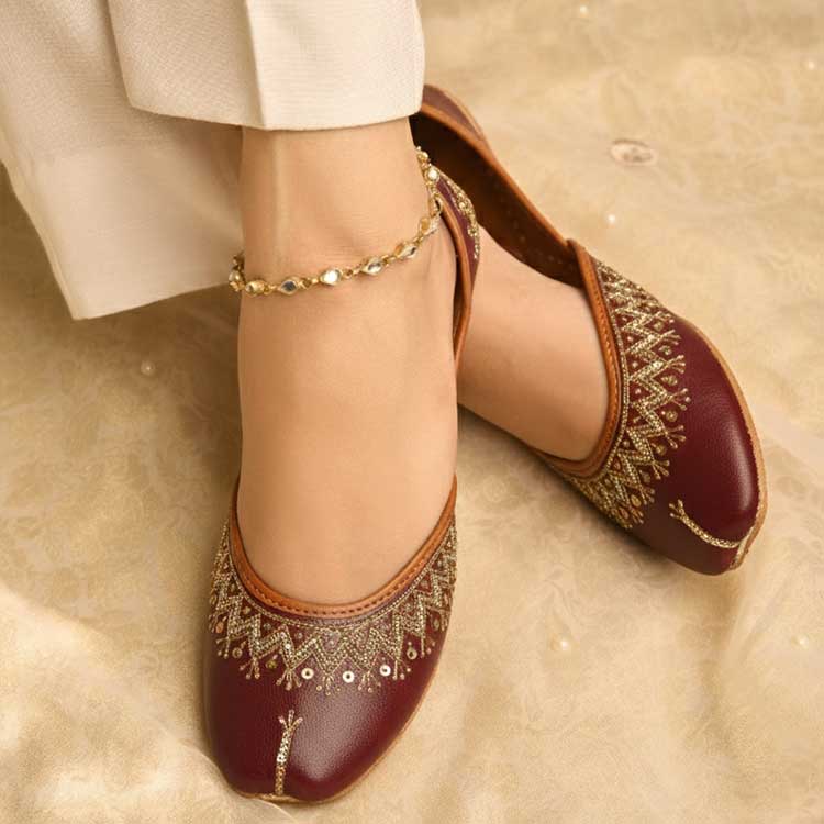 Nazrooh (Maroon) - Dazzle by Sarah