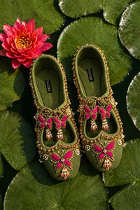 Pareesa (Olive Green)