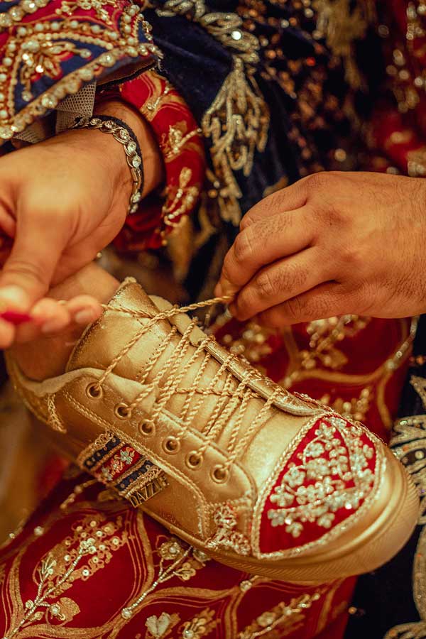 The Bridal Sneakers - Dazzle by Sarah