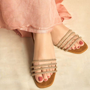 Glint Brown-Khussa-kolhapuri-dazzle-by-sarah