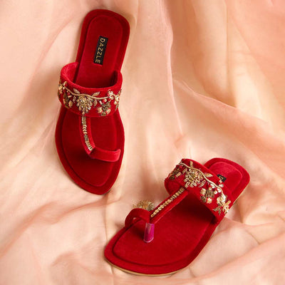 Maharani Red-Kids dazzle-by-sarah