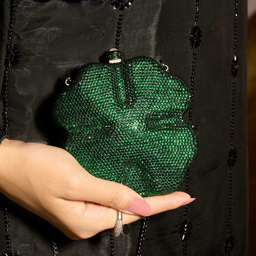 Petallia (Bottle Green) - Dazzle by Sarah