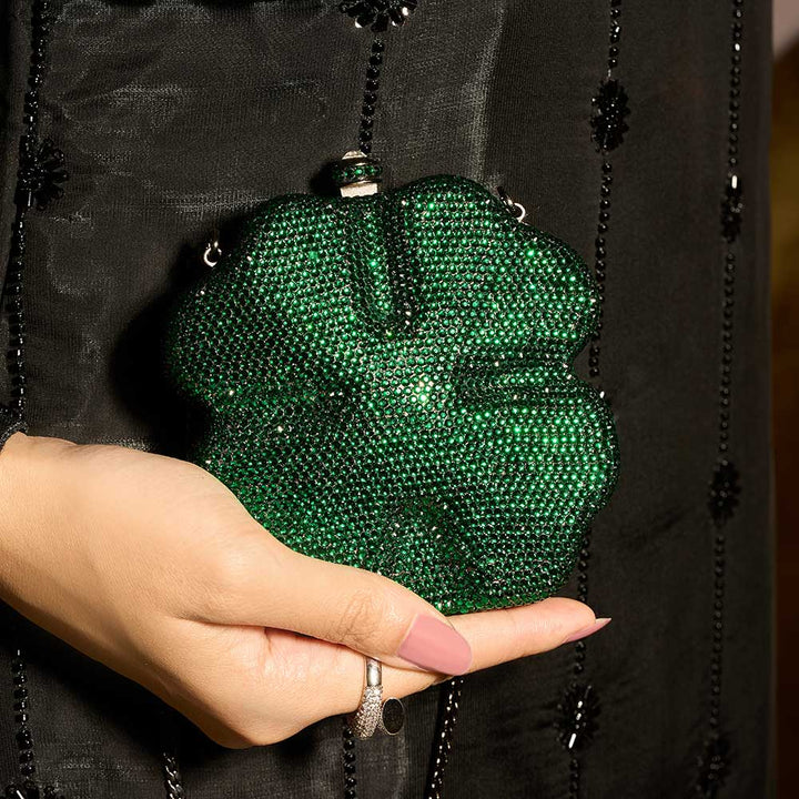 Petallia (Bottle Green) - Dazzle by Sarah
