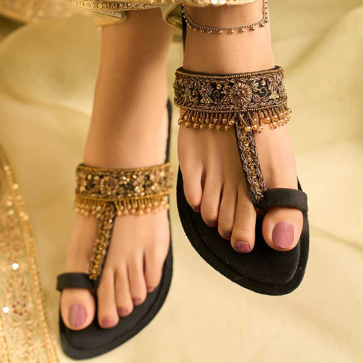 Manjhli (Black) - Dazzle by Sarah