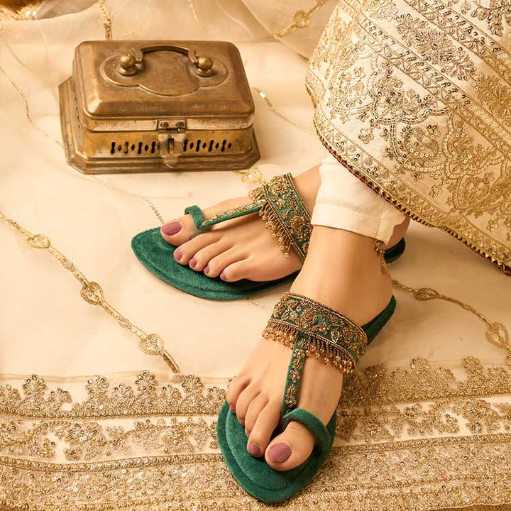Manjhli (Green) - Dazzle by Sarah