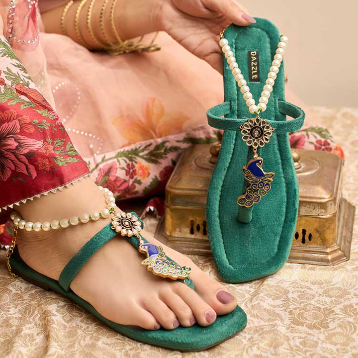 Husna-e-Jahan (Sandals) - Dazzle by Sarah