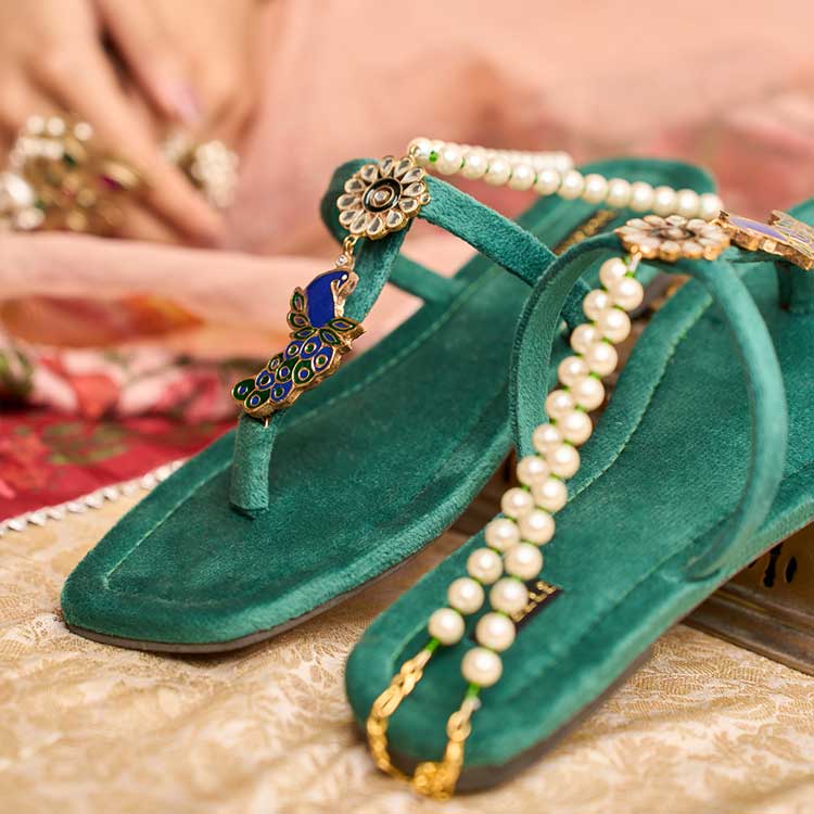 Husna-e-Jahan (Sandals) - Dazzle by Sarah
