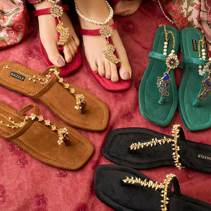 Husna-e-Jahan (Sandals) - Dazzle by Sarah