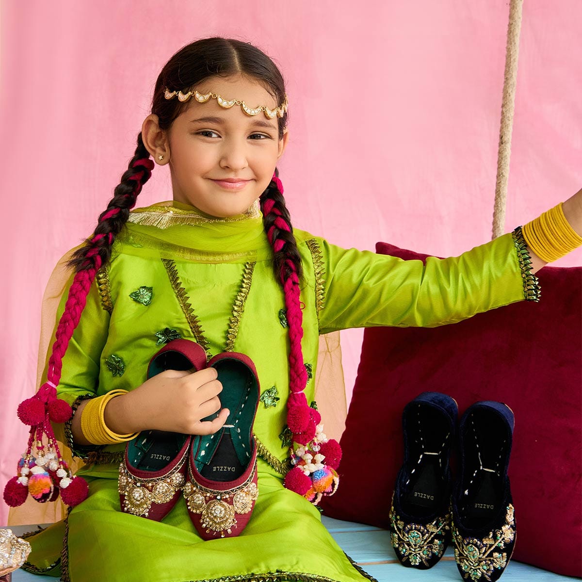 Shahi - Kids-Khussa-kolhapuri-dazzle-by-sarah