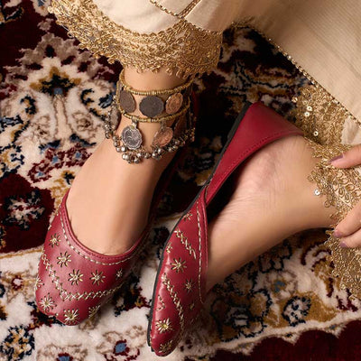 Saadgi (Maroon)