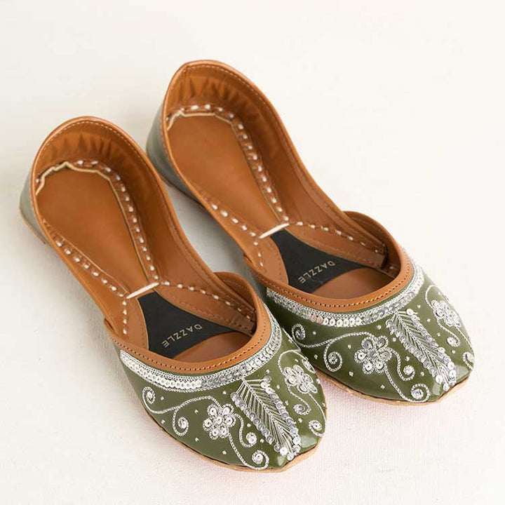 Rosheen (Olive Green) - Dazzle by Sarah