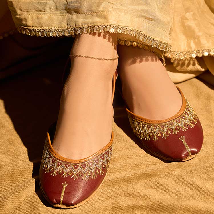 Nazrooh (Maroon) - Dazzle by Sarah