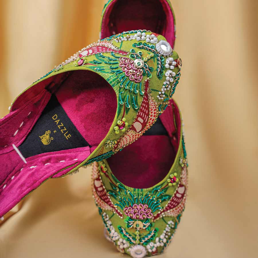 ali xeeshan designer bridal shoes