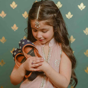 Midnight Melody - Kids-Khussa-kolhapuri-dazzle-by-sarah
