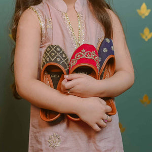 Midnight Melody - Kids-Khussa-kolhapuri-dazzle-by-sarah